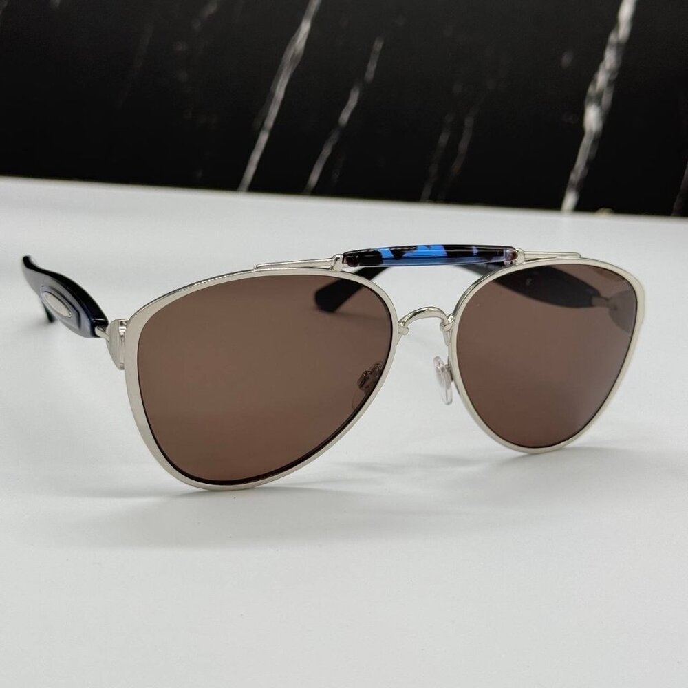 NEW BURBERRY BE3160 1005/73 SILVER BLACK UNISEX SUNGLASSES BURBERRY BE3160 10057 - Picture 5 of 12